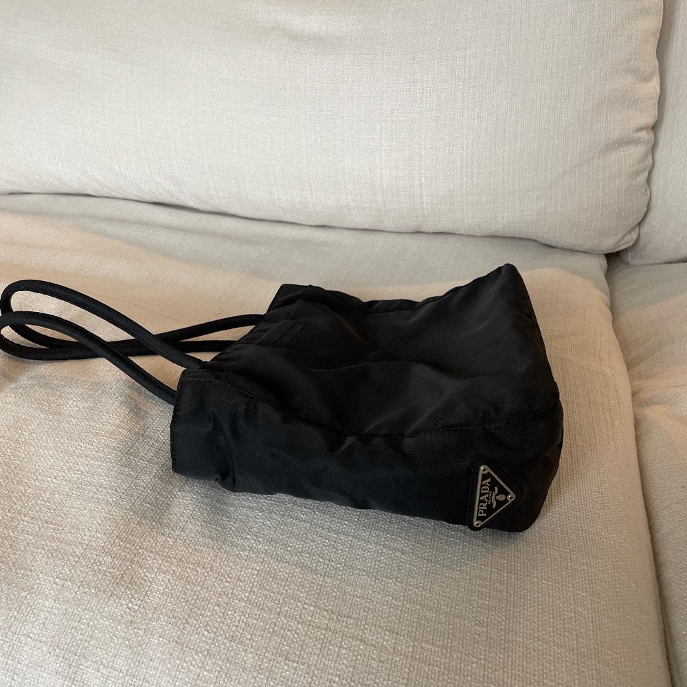Black Prada tote bag - great condition!